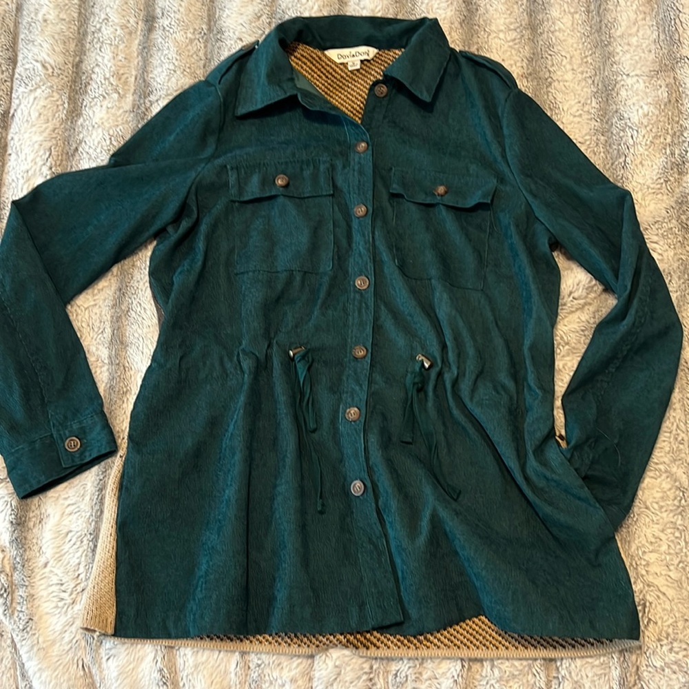 Corduroy Button Jacket